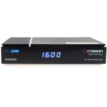 OCTAGON SPIRIT PRO MAX 8K UHD HDR10+ ANDROID TV