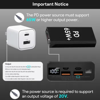 Spacetronik SSK1 Kabel zasilania USB-C na DC 5m
