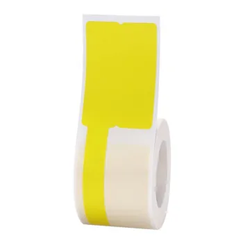 Etykiety seria M Niimbot 25x38+40 mm 90 szt żółta