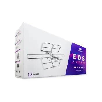 Antena DVB-T2 Spacetronik EOS Combo White Aktywna