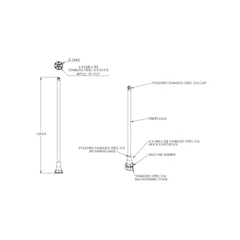 Szerokopasmowa antena morska Poynting OMNI-904