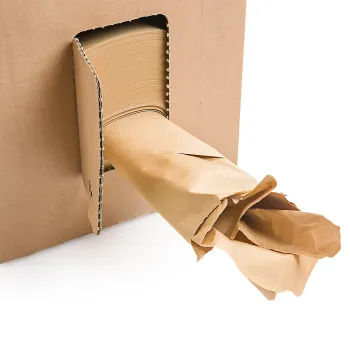 Papier kraftowy pakowy 38cm 250m 8KG KRAFTBOX