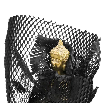 Papier nacinany pakowy plaster miodu 38x25cm