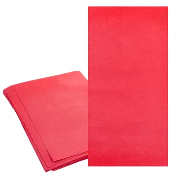 Papier nacinany plaster miodu CZERWONY 50x25