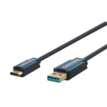 CLICKTRONIC Kabel USB 3.0 - USB-C 2m