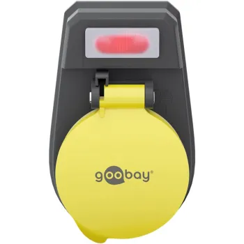 Gniazdo sieciowe ZEWNĘTRZNE IP44 Goobay AC 230V