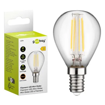 Żarówka LED FILAMENT 4W E14 2700K Globe Goobay E