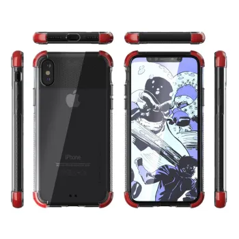 Etui Covert 2 Apple iPhone Xs czerwony