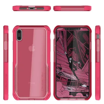Etui Cloak 4 Apple iPhone Xs Max różowy