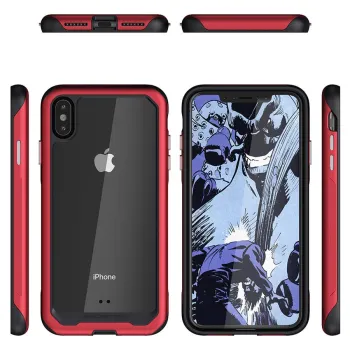 Etui Atomic Slim 2 Apple iPhone Xs Max czerwony