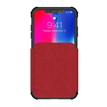 Etui Exec 3 Apple iPhone Xs Max czerwony