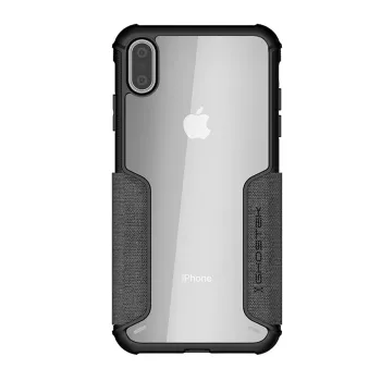 Etui Exec 3 Apple iPhone Xs Max szary
