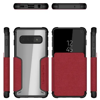 Etui Exec 3 Samsung Galaxy S10 czerwony