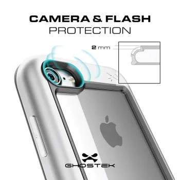 Etui Atomic Slim Apple iPhone 7 8 srebrny
