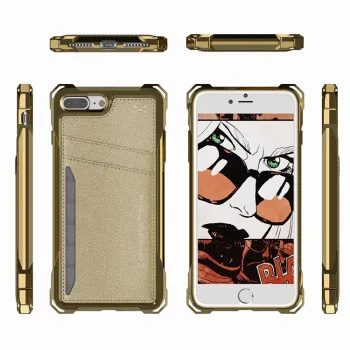 Etui Exec Apple iPhone 7 Plus 8 Plus złoty