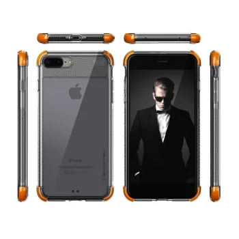 Etui Covert 2 Apple iPhone 7 Plus 8 Plus pomarańcz