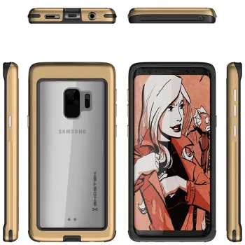 Etui Atomic Slim Samsung Galaxy S9 złoty