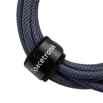 Kabel USB-C PD100/240W Spacetronik 2m granatowy