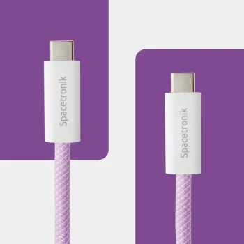 Kabel USB-C 4.0 40Gbit/s Gen3x2 Spacetronik 1.2m