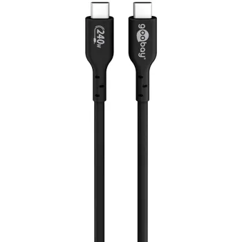 Kabel USB-C 2.0 480 Mb/s 5A 48V 240W Goobay 1m