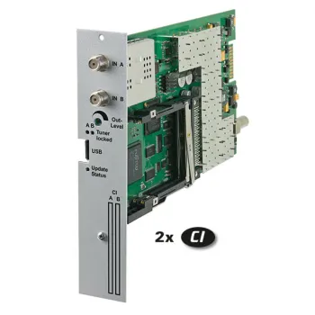 Moduł POLYTRON SPM-STCT-CI. 2 x DVB-S/2. 2 x CI