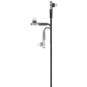 Kabel USB-C 2.0 480 Mb/s Goobay KĄTOWY TEXTIL 2m