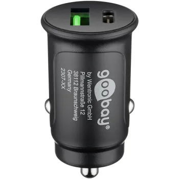Ładowarka samochodowa USB USB-C PD 3A 27W Goobay