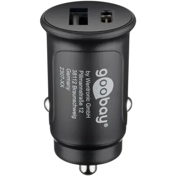 Ładowarka samochodowa USB USB-C PD 3A 27W Goobay