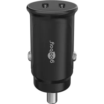 Ładowarka samochodowa 2x USB-C PD 3A 30W Goobay