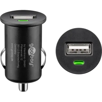 Ładowarka samochodowa USB 1A 5W 12/24V Goobay