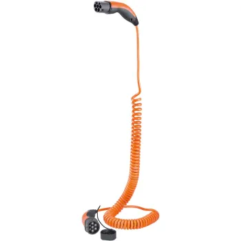Kabel EV spiralny Type 2 LAPP 11kW 20A orange 5m