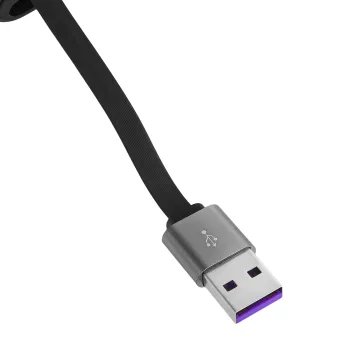 Kabel 3w1 USB-A > USB-C+Lightning+micro-USB 30cm