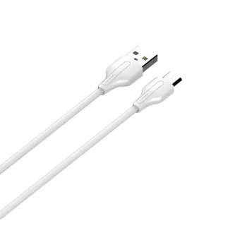 Kabel USB-A - micro-USB LDNIO 2m 2.1A biały LS542M
