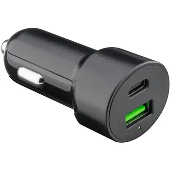Ładowarka samochodowa USB USB-C PD QC 48W Goobay