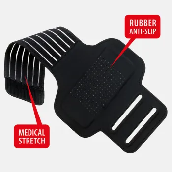 Zestaw Opaska Armband + etui Slip-In Bag XL Różowy