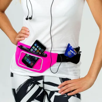Waist Bag MOC pink Sportowa saszetka nerka Tel.