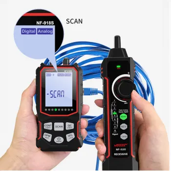 Profesjonalny Tester sieci LAN. Noyafa NF-918S