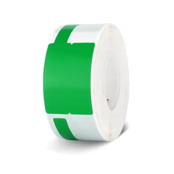 Etykiety seria B Niimbot 25x38+40 mm 100 szt zielo