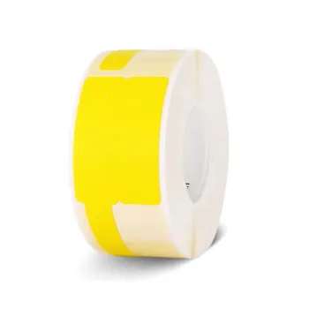 Etykiety seria B Niimbot 25x38+40 mm 100 szt żółty