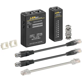 Tester okablowania TP III BNC LAN ISDN Goobay