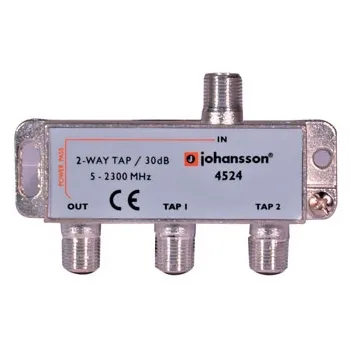 Odgałęźnik 2-krotny 5-2300 MHz Johansson 4524 30dB