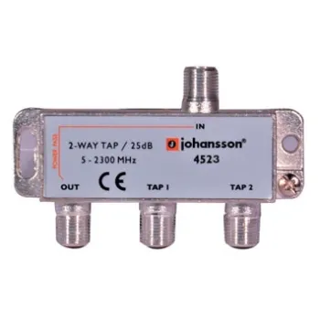 Odgałęźnik 2-krotny 5-2300 MHz Johansson 4523 25dB