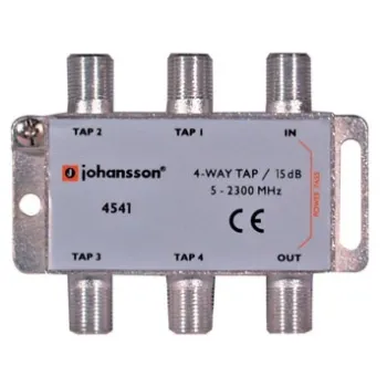 Odgałęźnik 4-krotny 5-2300 MHz Johansson 4541 15dB