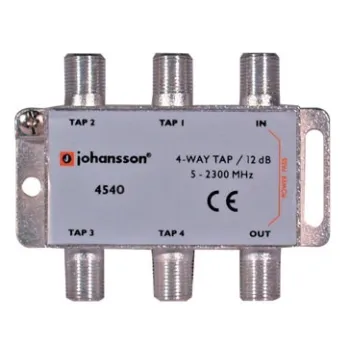 Odgałęźnik 4-krotny 5-2300 MHz Johansson 4540 12dB