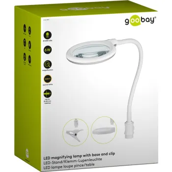 Lampa LUPA kosmetyczna 30xLED 6W 480lm Goobay K/S