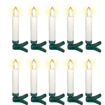 Świeczki choinkowe LED Goobay 1.5x10cm ZESTAW 10x