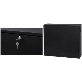 Obudowa RACK 19'' 2U 350x130mm BIAŁA pionowa