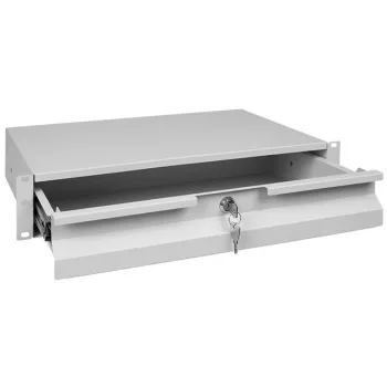 Szuflada do szaf Rack 19'' Spacetronik 2U Szara