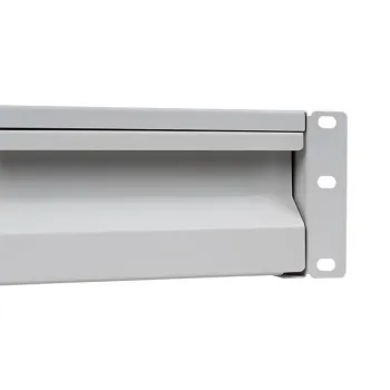 Szuflada do szaf Rack 19'' Spacetronik 2U Szara