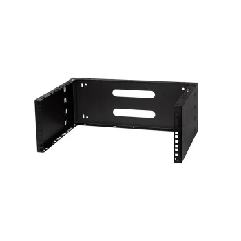 Uchwyt Rack ścienny 19" 4U 330mm Czarny